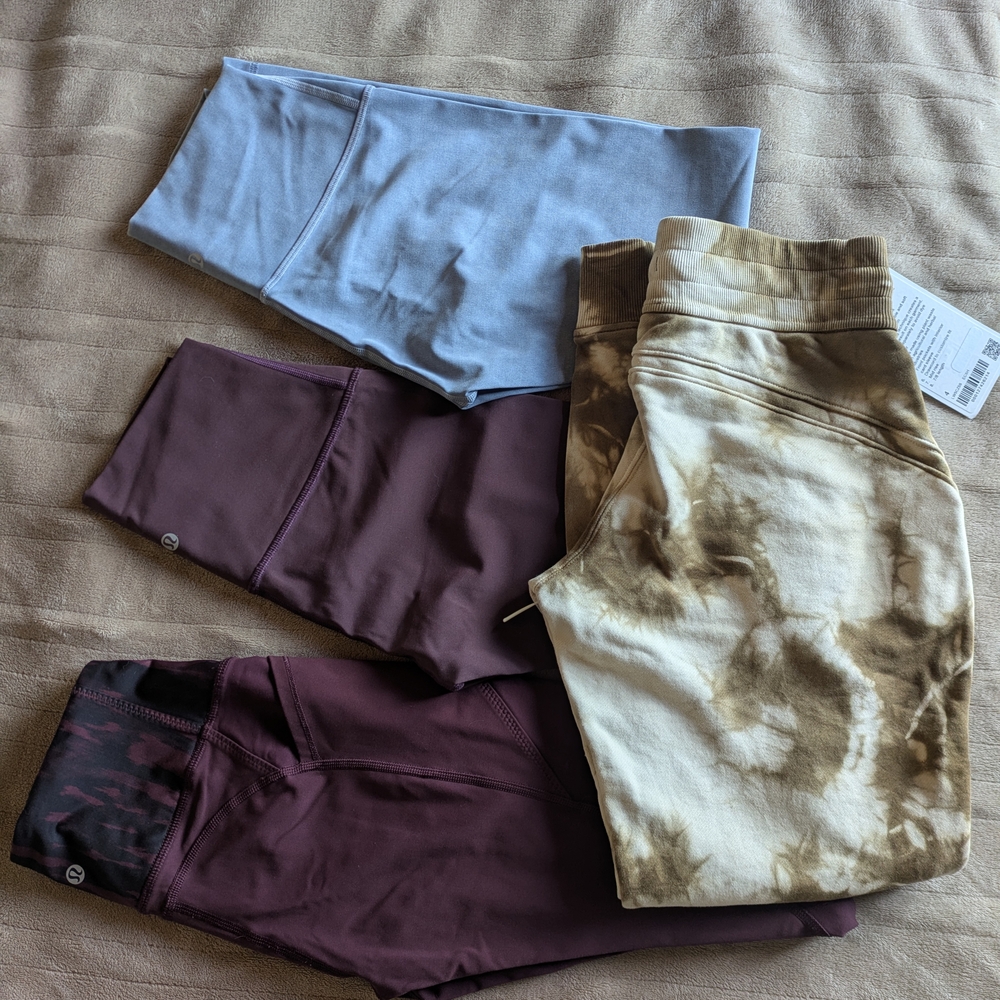 lululemon Bundle (3x Leggings 1x Jogger)